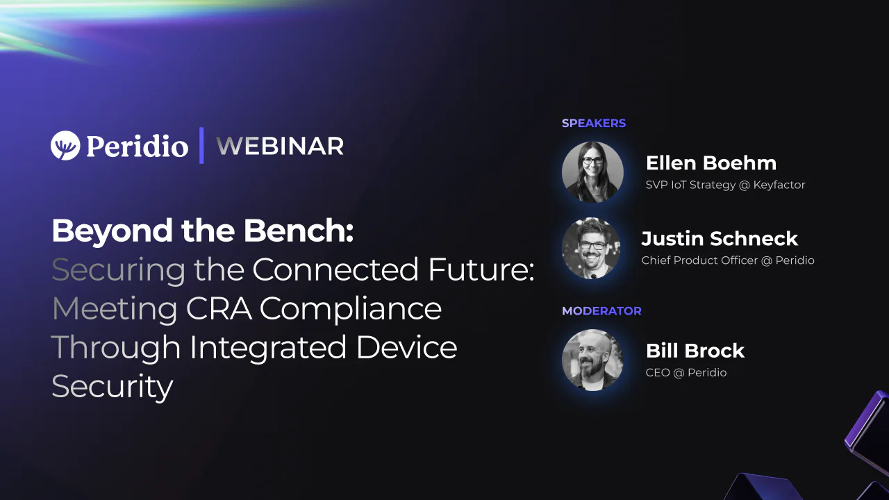 Meeting CRA Compliance Through Integrated Device Security
